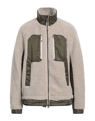KRAKATAU Teddy Coat Taupe 100% Polyester, Nylon