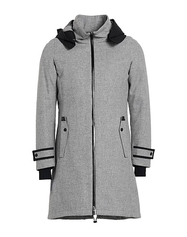 HERNO Coat Grey 80% Wool, 20% Polyamide, Polyurethane