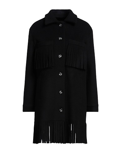 AVA ADORE Coat Black 75% Wool, 25% Cashmere