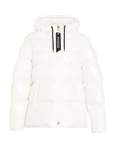 PINKO Plumífero Blanco 100% Poliamida, Poliuretano