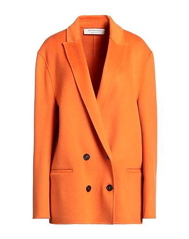 PHILOSOPHY di LORENZO SERAFINI Cappotto Arancione 100% Lana