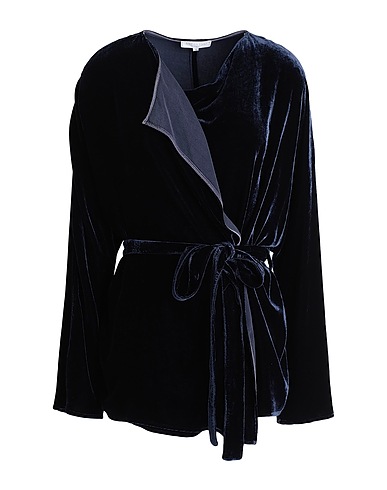 ANTONELLI Jacket Midnight blue 82% Viscose, 18% Silk