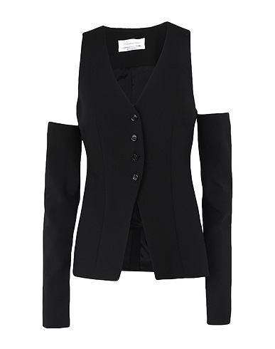 BLUMARINE Blazer Black 98% Virgin Wool, 2% Elastane
