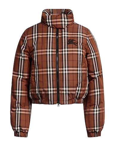 BURBERRY Piumino Marrone 100% Poliestere