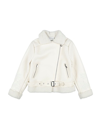 ERMANNO SCERVINO JUNIOR Shearling & Teddy 100% Polyester, Polyurethane
