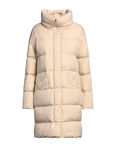 HERNO Shell jacket Beige 100% Polyester