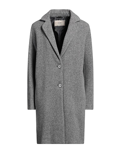 HERNO Coat GLOBE Grey 65% Recycled wool, 30% Polyamide, 5% Other Fibres