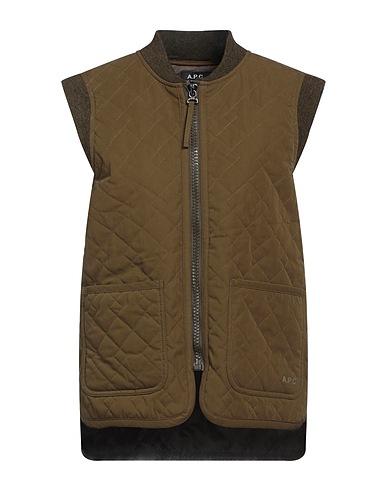 A.P.C. Weste Militärgrün 75% Baumwolle, 25% Polyamid