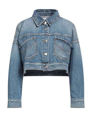 VICOLO Denim jacket Blue 100% Cotton