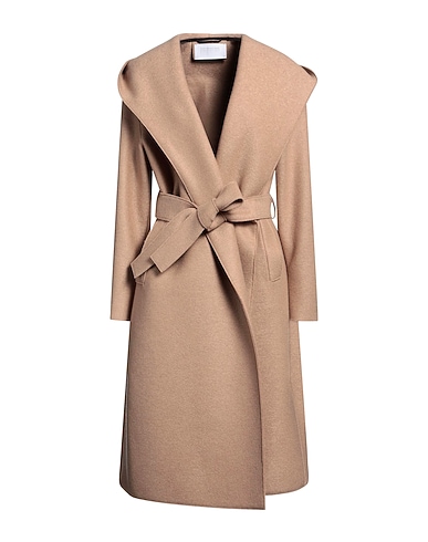 HARRIS WHARF LONDON Coat Camel 100% Wool