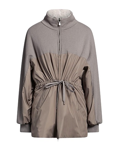 LE TRICOT PERUGIA Jacket Grey 100% Polyester, Virgin Wool, Silk, Cashmere