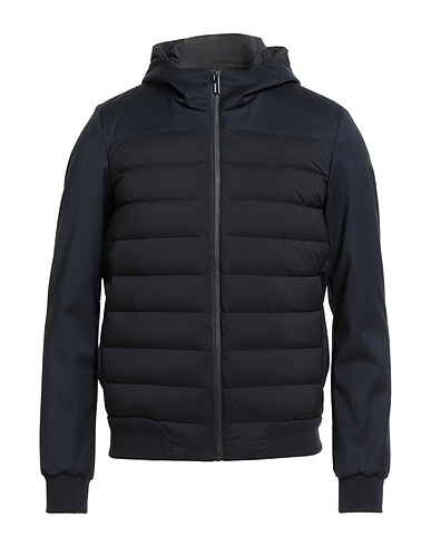 RRD Shell jacket Navy blue 98% Wool, 2% Elastane, Polyester