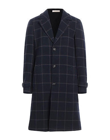 MASSIMO ALBA Coat Midnight blue 80% Virgin Wool, 20% Polyamide
