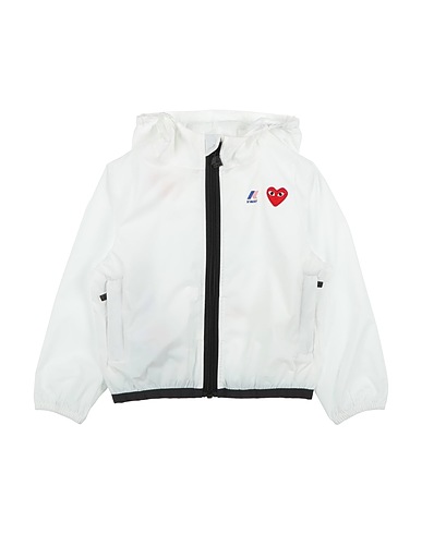 COMME des GARÇONS PLAY x K-WAY Jacket White 100% Polyamide