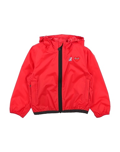 COMME des GARÇONS PLAY x K-WAY Jacket Red 100% Polyamide