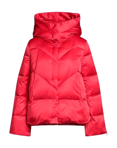 NENETTE Shell jacket Red 100% Polyester, Wool, Acrylic