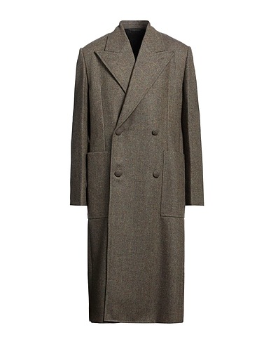 GIVENCHY Coat Military green 100% Wool