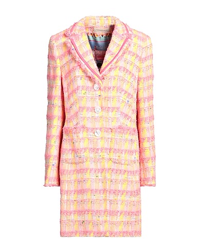 THOMAS RATH Full-length jacket Pink 53% Cotton, 45% PES - Polyethersulfone, 2% Acetate