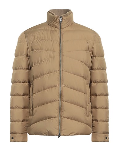 WOOLRICH Shell jacket Khaki 100% Polyester