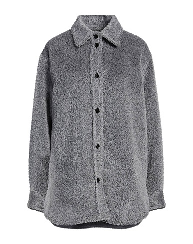 ISABEL MARANT Solid color shirts & blouses Grey 52% Alpaca wool, 48% Wool