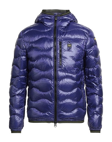 BLAUER. Shell  jacket Purple 100% Polyamide