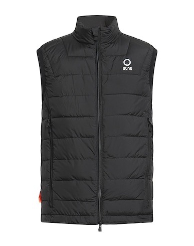 SUNS BOARDS Veste sans manches Noir 100% Polyester