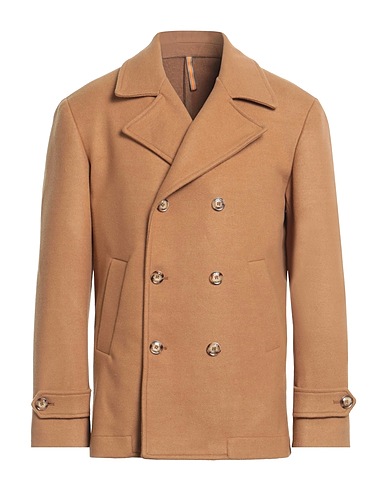 ROBERTO P  Luxury Caban e doppio petto Cioccolato 62% Altre Fibre, 38% Lana