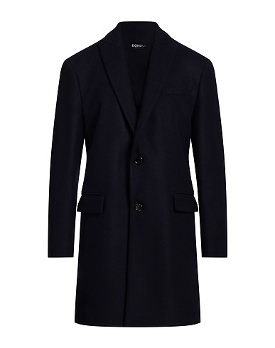 DONDUP Cappotto Blu navy 80% Lana Vergine, 20% Poliammide