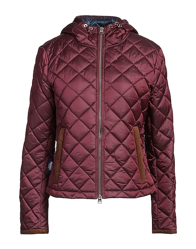 HUSKY Shell jacket Burgundy 100% Polyester, Cotton, Elastane