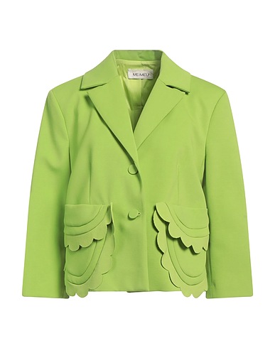 MEIMEIJ Jacket Green 52% Cotton, 40% Polyamide, 8% Elastane, Acetate