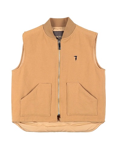 TRUSSARDI JUNIOR Gilet Camel 100% Cotton