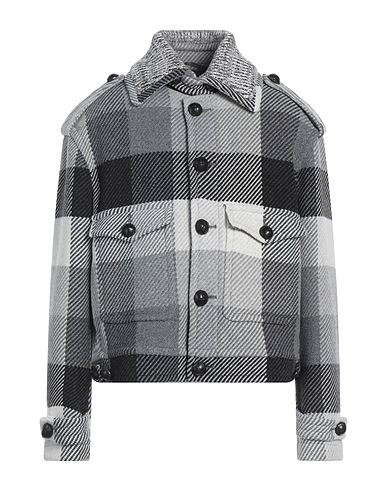 ETRO Giubbotto Grigio 70% Lana, 25% Poliammide, 5% Altre Fibre, Acrilico