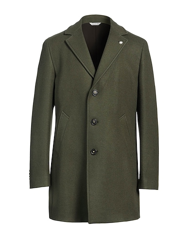 MANUEL RITZ Coat 53% Acrylic, 43% Polyester, 4% Wool