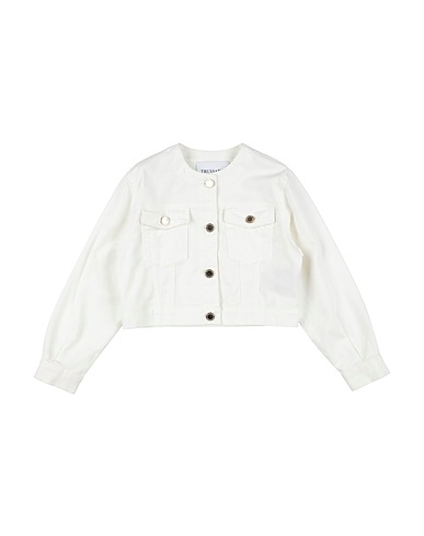 TRUSSARDI JUNIOR Denim jacket 97% Cotton, 3% Elastane
