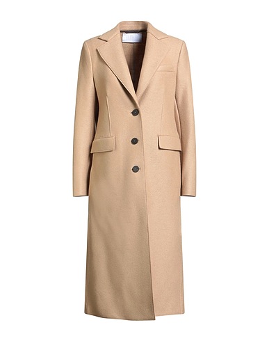 HARRIS WHARF LONDON Manteau long Sable 100% Laine vierge