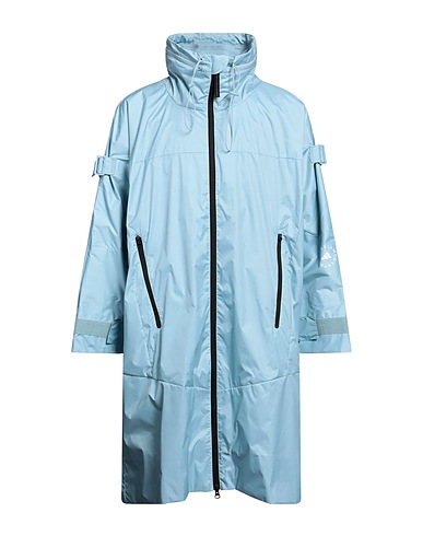 ADIDAS Full-length jacket Sky blue 100% Polyester