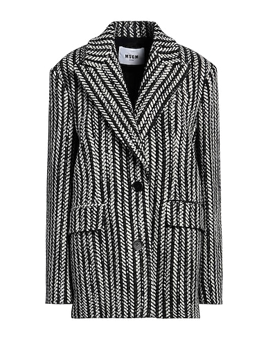MSGM Coat 65% Wool, 28% Acrylic, 3% Polyester, 3% Other Fibres, 1% Polyamide