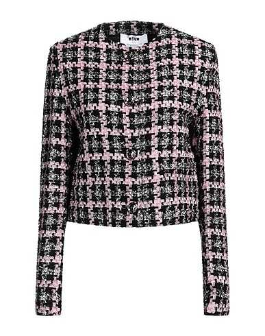 MSGM Jacket Pink 32% Cotton, 29% Polyamide, 20% Acrylic, 11% Other Fibres, 8% Wool