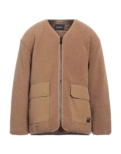 CARHARTT Teddy Coat Cammello 100% Poliestere, Nylon