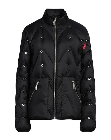 JOHN RICHMOND Shell jacket Black 100% Nylon