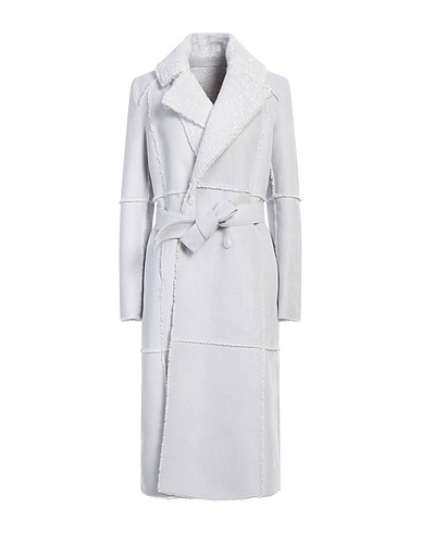 PATRIZIA PEPE Teddy Coat Light grey 100% Polyester