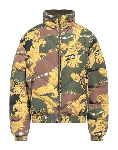 VERSACE JEANS COUTURE Shell jacket Military green 100% Polyester