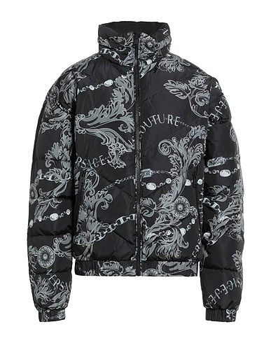 VERSACE JEANS COUTURE Shell jacket Black 100% Polyester
