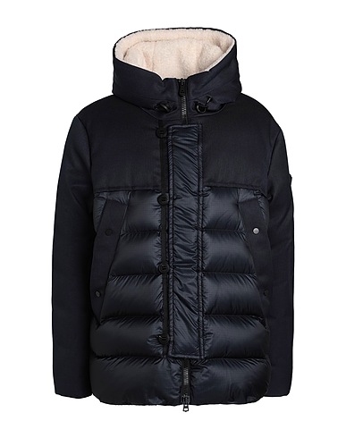 PEUTEREY Shell  jacket Midnight blue 60% Wool, 40% Polyamide