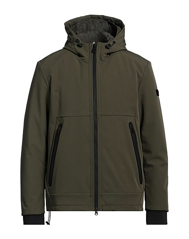 PEUTEREY Shell jacket Military green 100% Polyamide