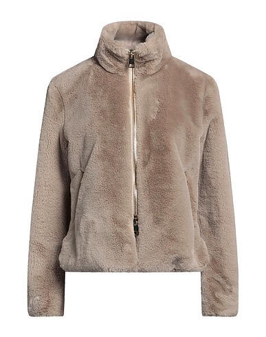 NOFUR Teddy Coat Grigio chiaro 85% Modacrilico, 15% Poliestere