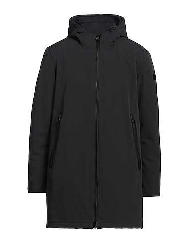 PEUTEREY Coat Charcoal 100% Polyamide
