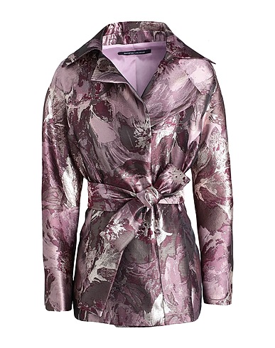 BOTONDI COUTURE Jacket Antique rose 65% Acetate, 33% Polyester, 2% Elastane
