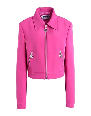MOSCHINO JEANS Jacket Fuchsia 90% Polyester, 10% Elastane