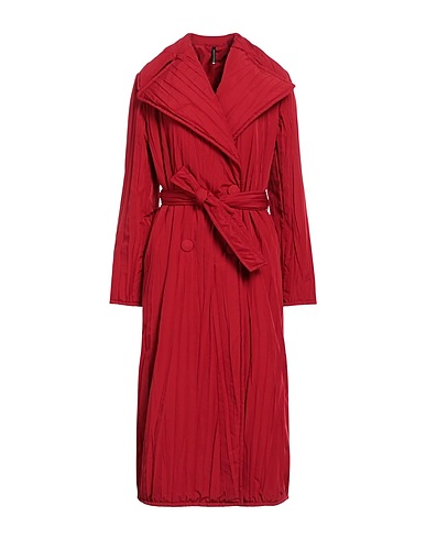 PIERANTONIO GASPARI Coat Brick 100% Polyester